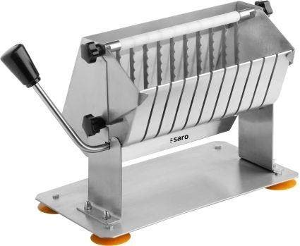 Curryworstsnijder | Cap: 11 plakjes | 340x155x210(h)mm Saro, Zakelijke goederen, Horeca | Keukenapparatuur, Nieuw in verpakking