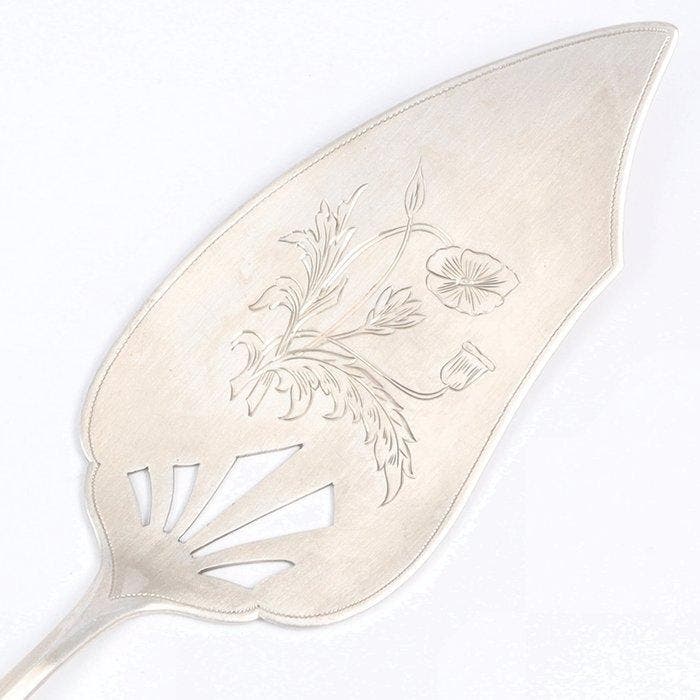 Willem Kraak - Heerenveen, 1925 - Taartschep - .833 zilver -, Antiek en Kunst, Antiek | Zilver en Goud