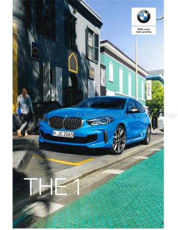 2019 BMW 1 SERIE BROCHURE NEDERLANDS