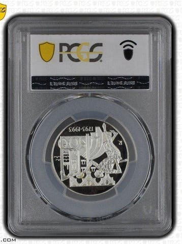 Italië. 500 Lire Minted in Rome 1993. 200th Anniversary of