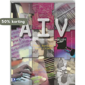 AIV Informatiekunde voor het HBO 9789039512838 DERKSEN, Verzenden, DERKSEN
