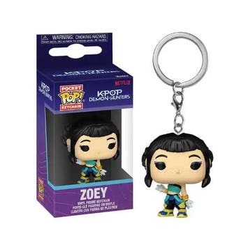 Funko Pocket Pop! Keychain: K-Pop Demon Hunters - Zoey, Verzenden, Nieuw