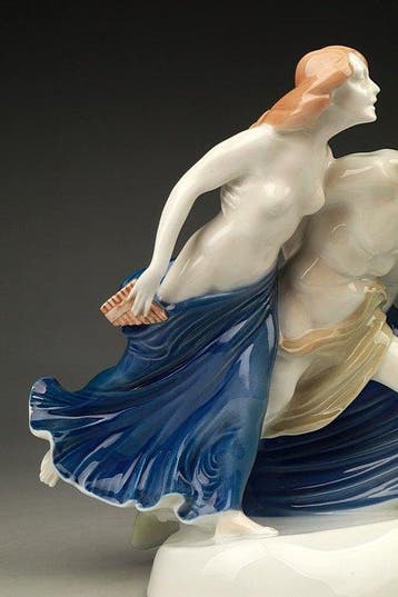 Rosenthal - Figurine - Uprowadzenie Bachusa - Porcelaine