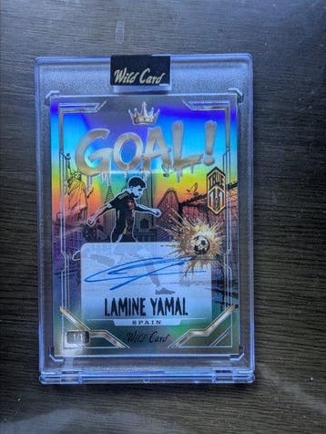 Lamine Yamal 2026 Wild Card Road To Glory GOAL! Refractor, Nieuw