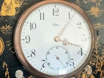Odin - Silver 800 Swiss pocket watch Ancre de Precision -, Nieuw