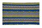 Haarband Multifunctioneel 45x25cm - Ibiza Patroon - Blauw, Nieuw