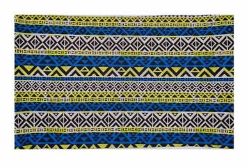Haarband Multifunctioneel 45x25cm - Ibiza Patroon - Blauw