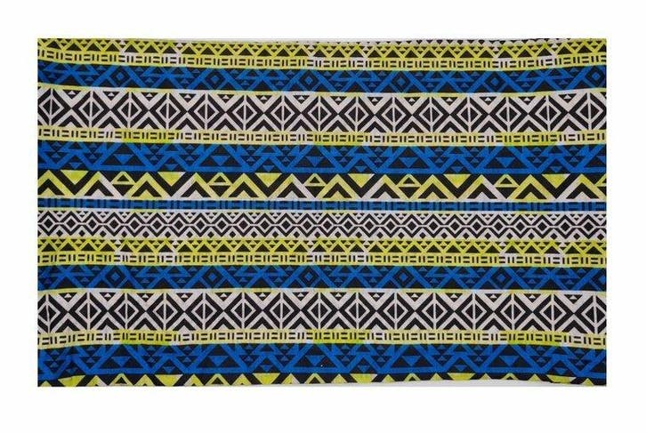 Haarband Multifunctioneel 45x25cm - Ibiza Patroon - Blauw, Handtassen en Accessoires, Uiterlijk | Haarverzorging