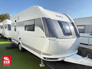 HOBBY De Luxe 460 SL - Eindereeks aanbieding, 2 aparte bedden, Hobby, Kleine zit, Voortentlamp