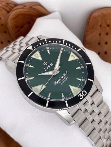 Zodiac - Super Sea Wolf Skin Diver Automatic - ZO9218 -, Nieuw