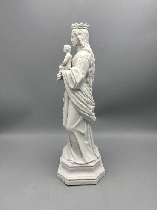 Beeld, Maria met Kind - 34 cm - Porselein, Antiek en Kunst, Antiek | Boeken en Manuscripten