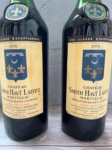 1970 Chateau Smith Haut Lafitte - Martillac, Graves Grand, Collections