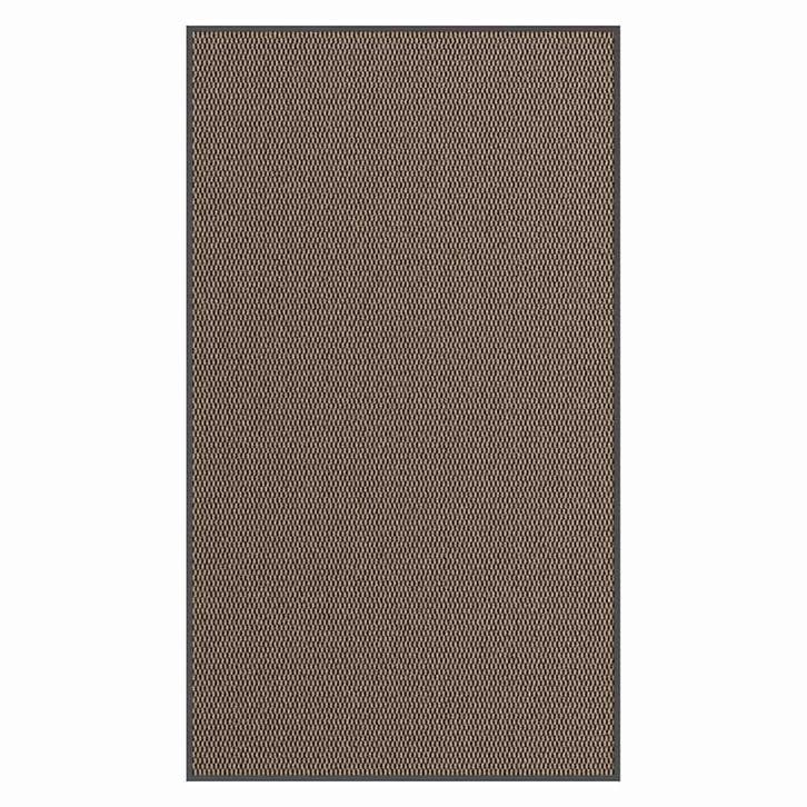 vidaXL Deurmat 115x200 cm bruin, Jardin & Terrasse, Paillassons, Envoi
