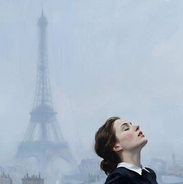Le Yack - Paris in the Mist - œuvre unique