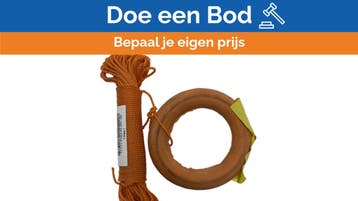 Bieden: Floating Rescue Ring with 15m Buoyant Polypropylene, Watersport en Boten, Ophalen of Verzenden, Nieuw