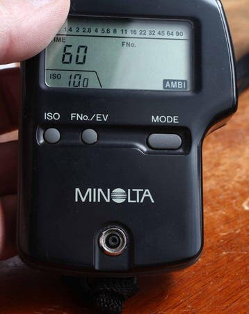 Minolta AUTO METER IV F Camera-accessoires