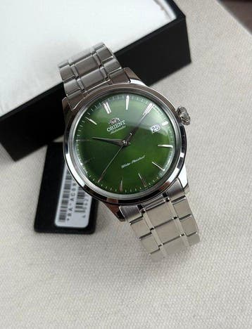 Orient - Bambino Date Automatic Green - Sans prix de réserve