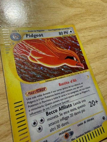 Pokémon Card - Pidgeot Holo - WOTC - Expedition Base Set, Nieuw