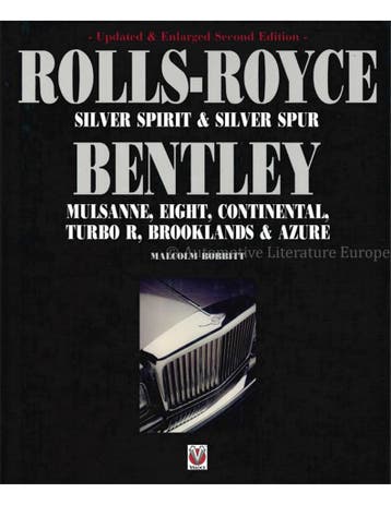 ROLLS-ROYCE SILVER SPIRIT & SILVER SPUR, BENTLEY MULSANNE,.., Ophalen of Verzenden
