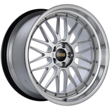 BBS LM 20x10.5 5x114.3 ET20 CB66 Diamond Silver Center, Ophalen of Verzenden