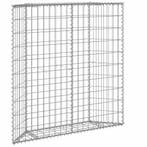 vidaXL Gabion plantenbak trapezium 100x20x100 cm, Verzenden, Nieuw