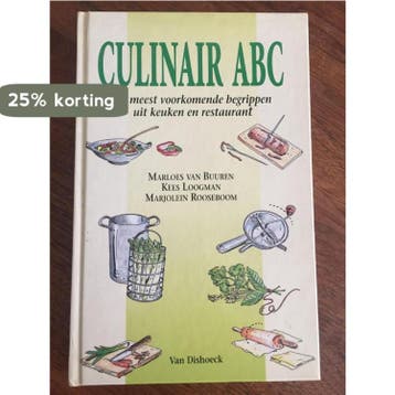 CULINAIR ABC 9789026934063 Auteur, Verzenden, Zo goed als nieuw, Auteur