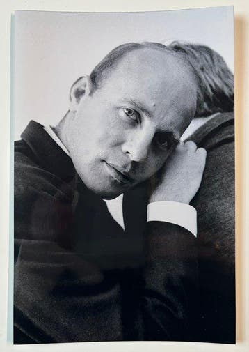 Roger Fritz (1936-2021) - Hans Werner Henze (with brother