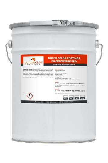 DCC PU Betonverf PRO Wit 5L, Verzenden
