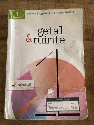 Getal & Ruimte 13e ed havo/vwo 1 FLEX leerboek deel 1, Verzenden, Gelezen