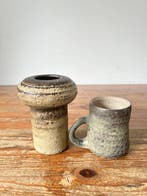 Mobach Utrecht - Vaas (2) - Aardewerk - Design vazen, Antiek en Kunst