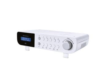 Veiling - DAB+ keukenradio Wit, Gebruikt