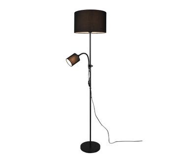 Trio OWEN vloerlamp | E27 Fitting | zwart | 36 x 160 cm | IP, Verzenden, Nieuw