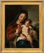 Nicola Grassi (1682-1748), Workshop - Madonna and Child