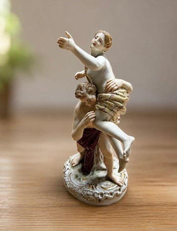 Meissen - Johann Joachim Kaendler - Figuur - Raub der