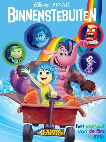 Binnenstebuiten / Disney filmstrip 9789047803683 Pixar, Verzenden, Pixar