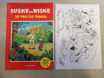 Suske en Wiske - De Preutse Prinses - NL pers uitgave - met, Boeken, Nieuw