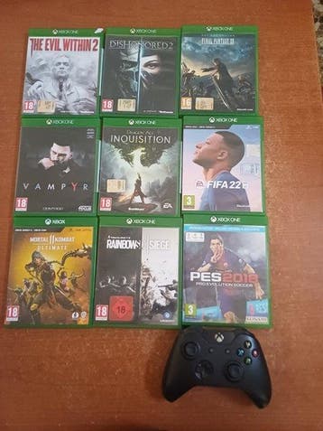 Microsoft - Xbox One - Videogame xbox one e 2 pad originali, Nieuw