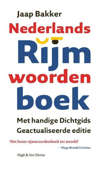 Nederlands rijmwoordenboek 9789038896182 Jaap Bakker, Verzenden, Zo goed als nieuw, Jaap Bakker