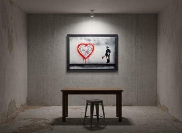 LURNC LXX - Urban Vibe: The Painter gerahmte Urban Art