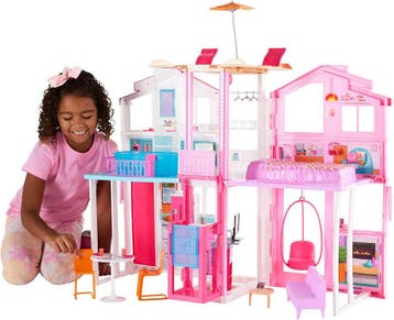 Barbie Droomhuis met lift - Retour deal, weg is weg!, Verzenden, Poppenhuis