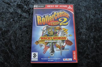 Roller Coaster Tycoon 2 Wacky Worlds Expansion Pack PC Game, Verzenden