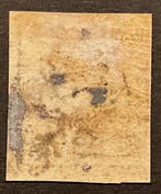 België 1849 - Leopold I - Epaulet 1 - 10c Bruin - met, Postzegels en Munten, Gestempeld