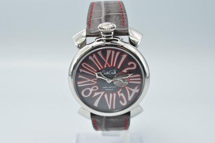 GaGà Milano - Manuale46 - Sans prix de réserve - 14856 -, Handtassen en Accessoires, Horloges | Heren