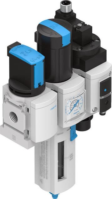 Festo Unité De Conditionnement G1/4 4-10bar 1400l/min 40µm, Verzenden
