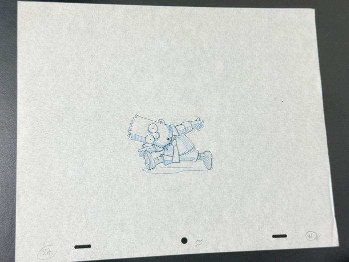 Gracie Films (1992) - Dessin danimation original de Bart, CD & DVD, DVD | Films d'animation & Dessins animés