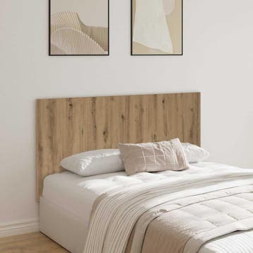 vidaXL Hoofdeinde 160x1,5x80 cm bewerkt hout artisanaal, Verzenden, Nieuw