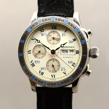 Longines - Lindbergh Hour Angle Chronograph - L2.602.4 -