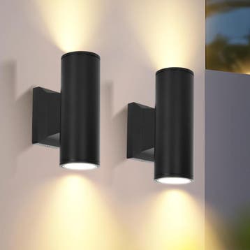 Wandlamp buiten - Tuinverlichting - Buitenverlichting - 2 st, Verzenden, Nieuw