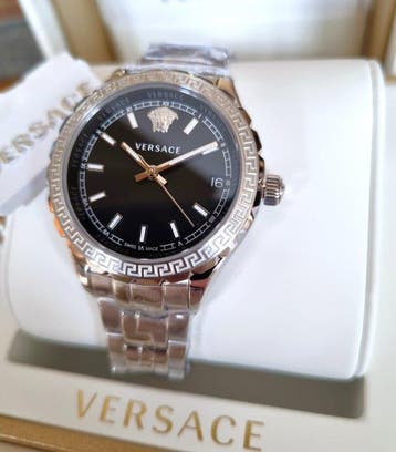 Versace - Swiss Made - HELLENYIUM - Sapphire - Date - New -, Nieuw