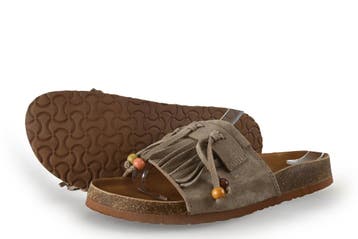 Graceland Slippers in maat 38 Beige, Kleding | Dames, Schoenen, Slippers, Verzenden, Beige, Zo goed als nieuw
